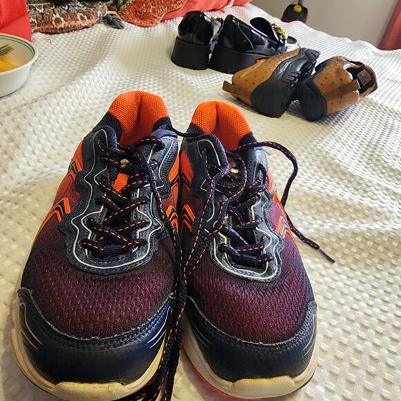 FILA EUC WOMEN'S SIZE 8.5 COOLMAX ATHLETIC SNEAKERS SHOES - Picture 4 of 8